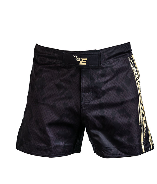 Elite MMA Sun Fight Shorts (Muay Thai Hybrid Cut)