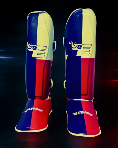 Elite MMA Shin Guards – Lone Star State Edition (25th Anniversary)