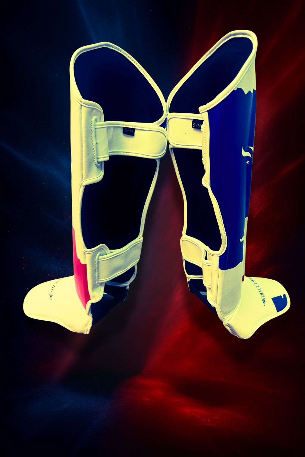 Elite MMA Shin Guards – Texas Flag Edition (25th Anniversary)
