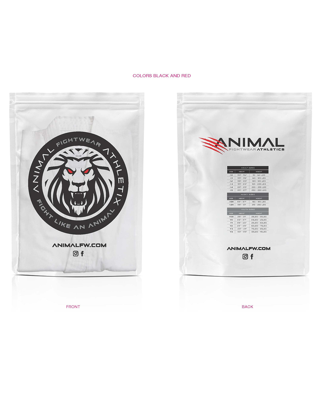 BJJ Gi - ANIMAL - 1001