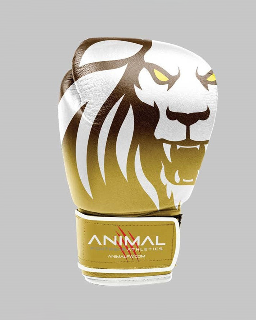 Animal Fightwear Muay Thai Leather Boxing Gloves