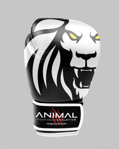 Animal Fightwear Muay Thai Leather Boxing Gloves