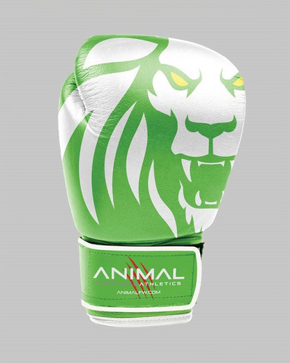 Animal Fightwear Muay Thai Leather Boxing Gloves