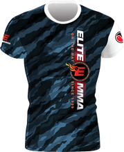 Load image into Gallery viewer, Elite MMA Camo Rash Guard - Short Sleeve
