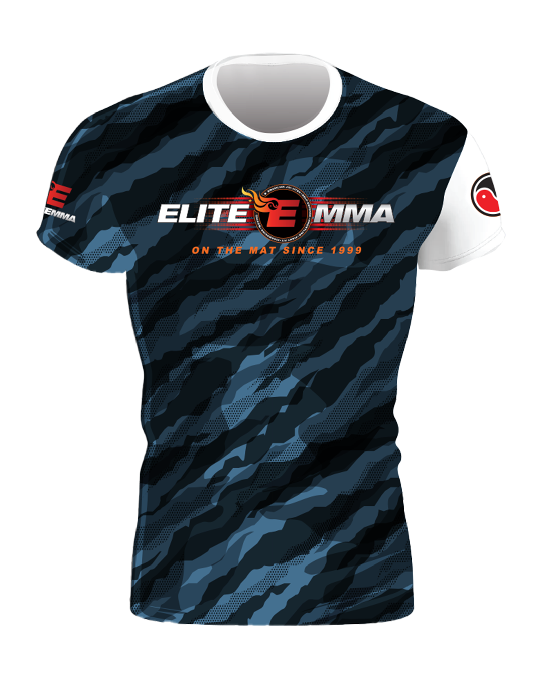 Elite MMA Camo Rash Guard - Short Sleeve