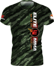 Load image into Gallery viewer, Elite MMA Camo Rash Guard - Short Sleeve
