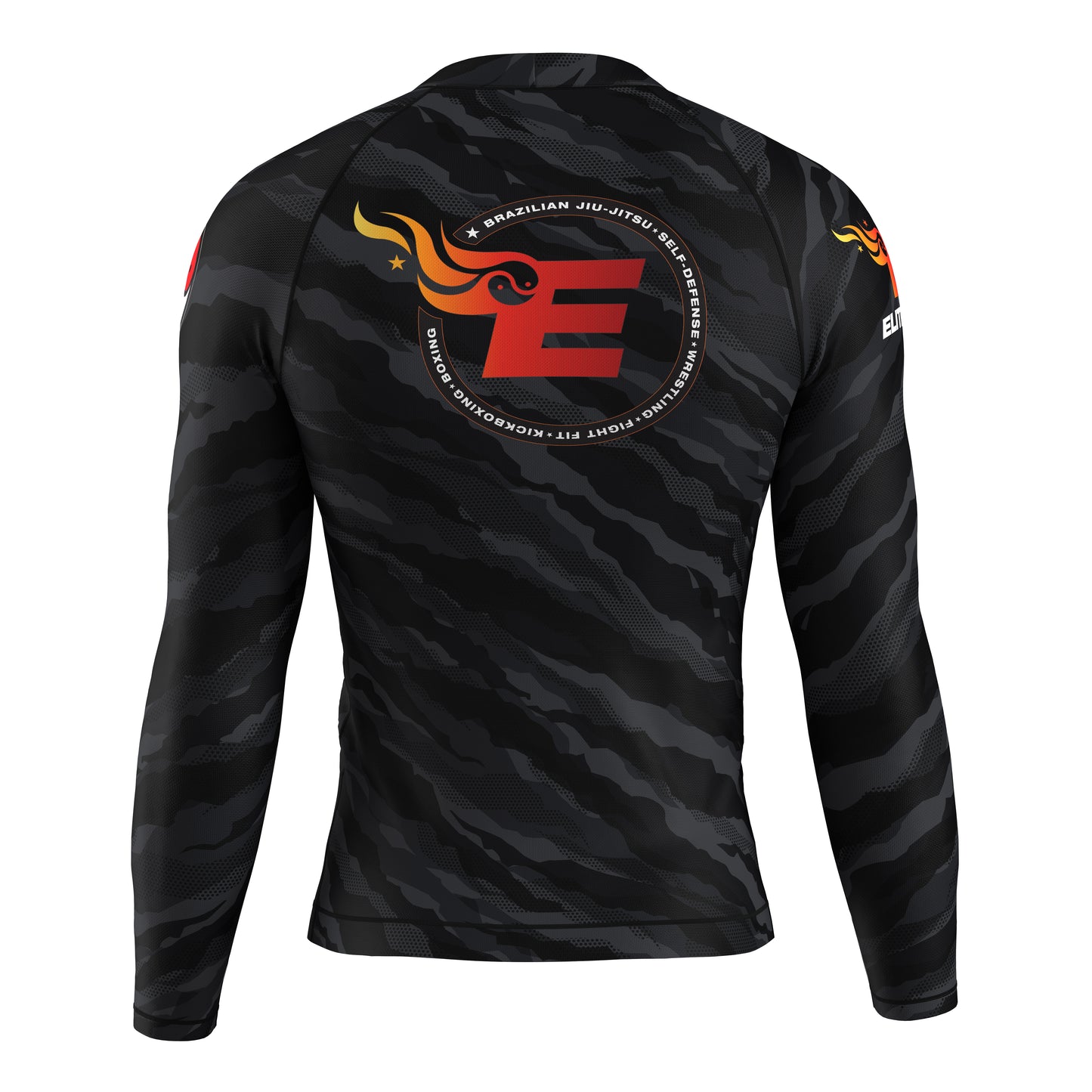 Elite MMA Camo Rash Guard - Long Sleeve