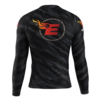 Elite MMA Camo Rash Guard - Long Sleeve