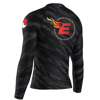 Elite MMA Camo Rash Guard - Long Sleeve