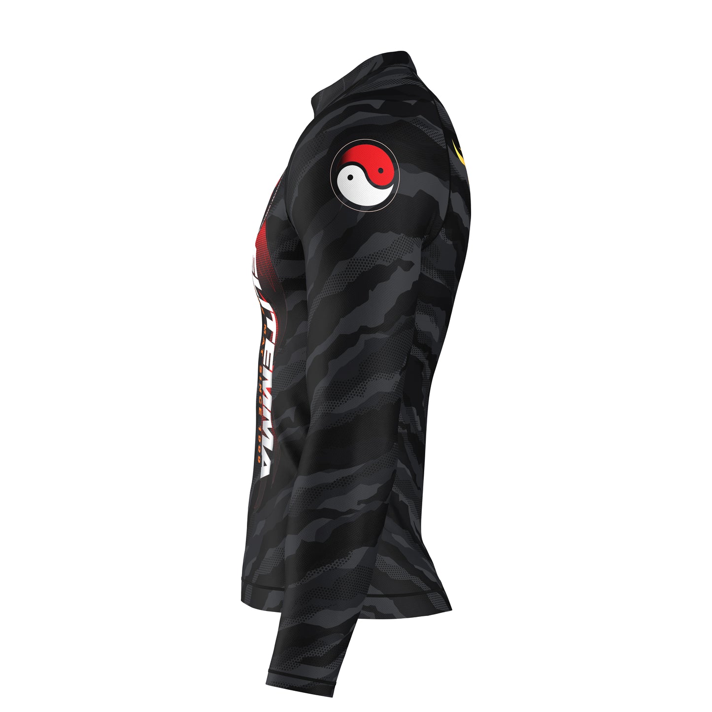Elite MMA Camo Rash Guard - Long Sleeve
