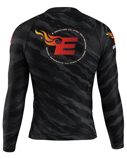 Elite MMA Camo Rash Guard - Long Sleeve