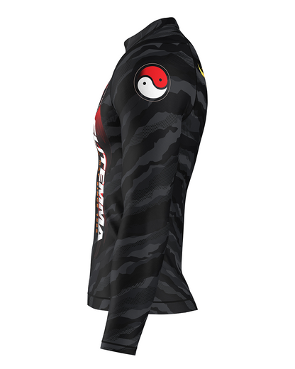 Elite MMA Camo Rash Guard - Long Sleeve