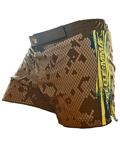 Elite MMA Sun Fight Shorts (Muay Thai Hybrid Cut)