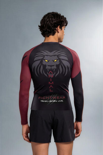 Lion Series Long Sleeve Rash Guard