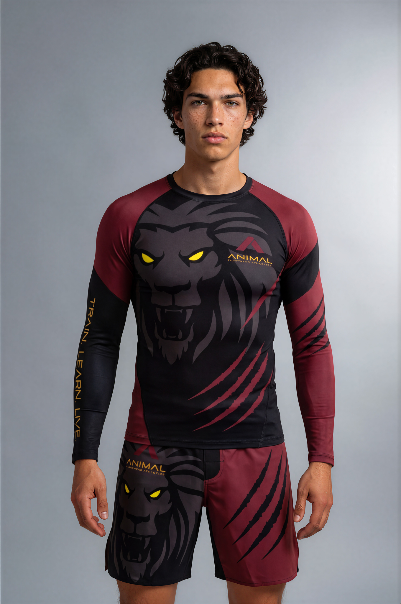 Lion Series Long Sleeve Rash Guard