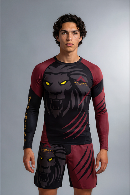 Lion Series Long Sleeve Rash Guard