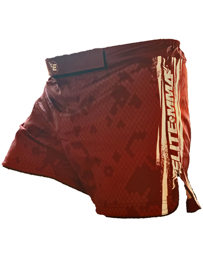 Elite MMA Sun Fight Shorts (Muay Thai Hybrid Cut)