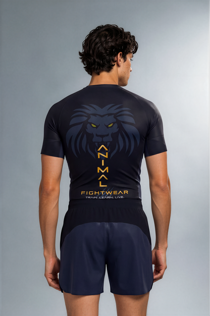 Lion Series Short Sleeve Rash Guards