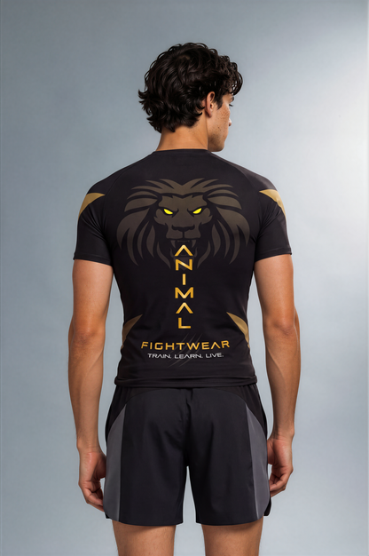 Lion Series Short Sleeve Rash Guards