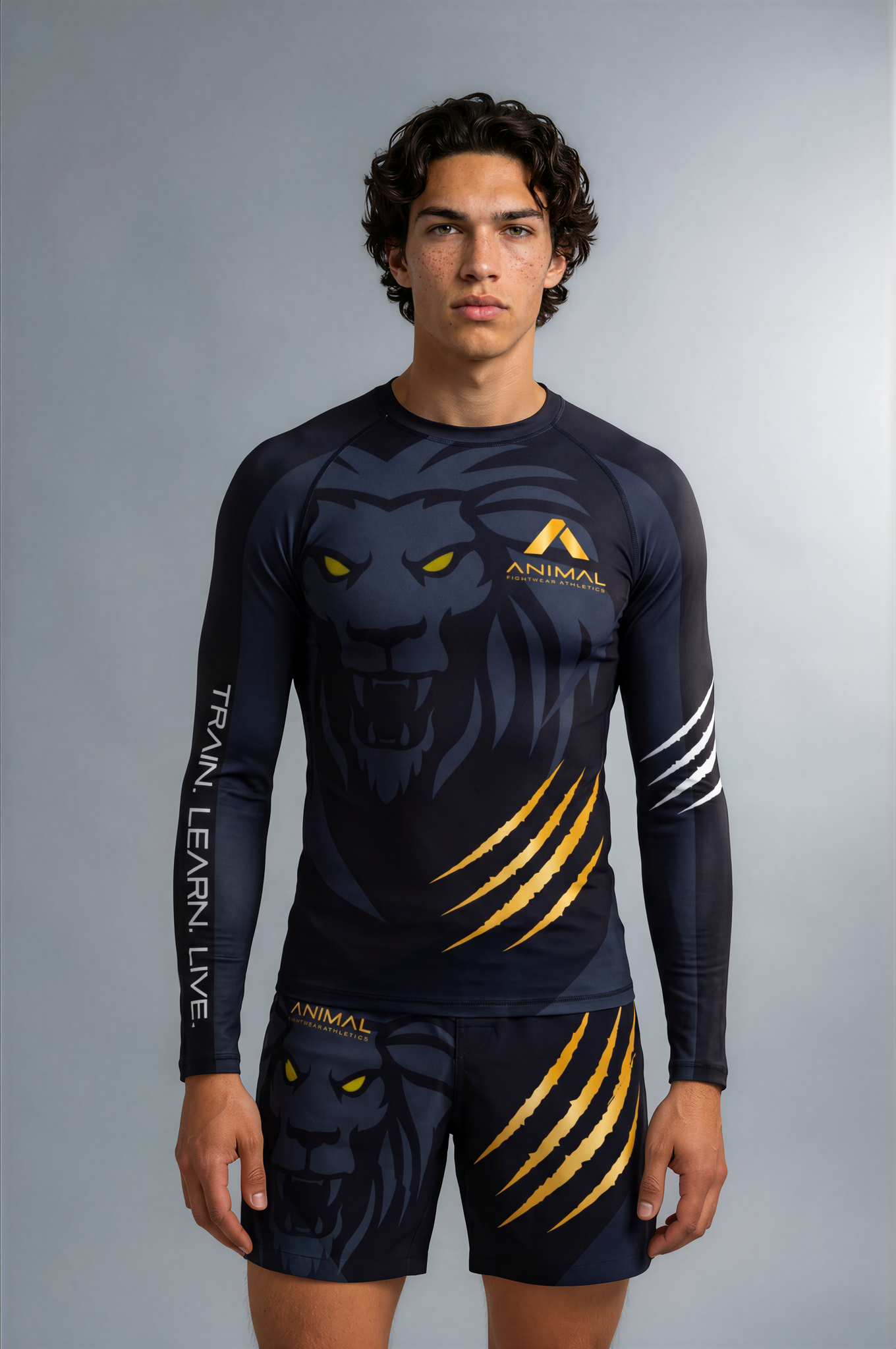 Lion Series Long Sleeve Rash Guard
