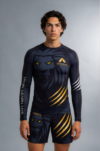 Lion Series Long Sleeve Rash Guard