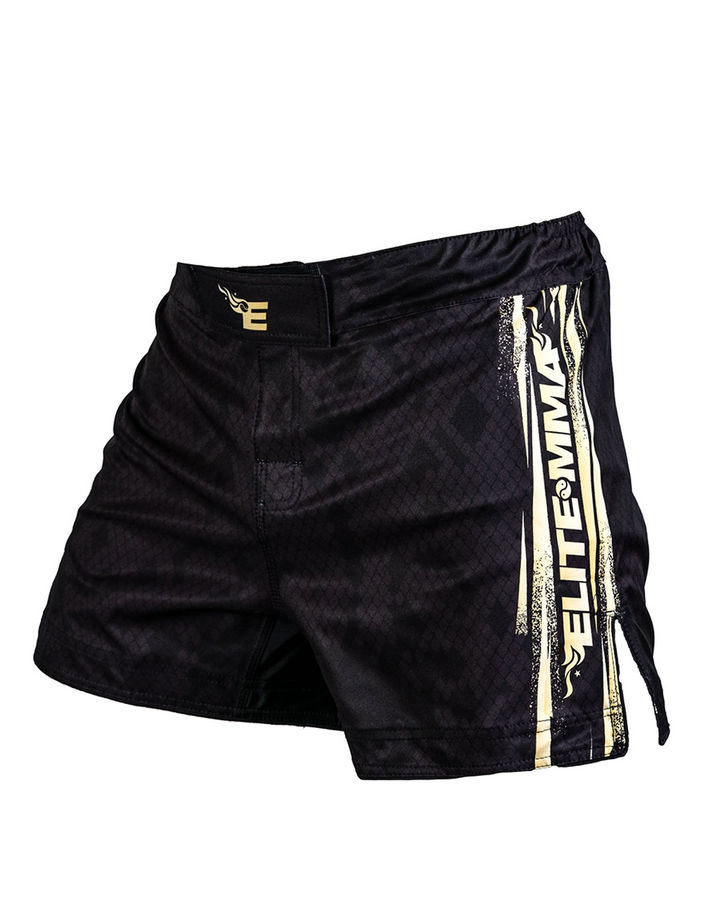 Elite MMA Sun Fight Shorts (Muay Thai Hybrid Cut)