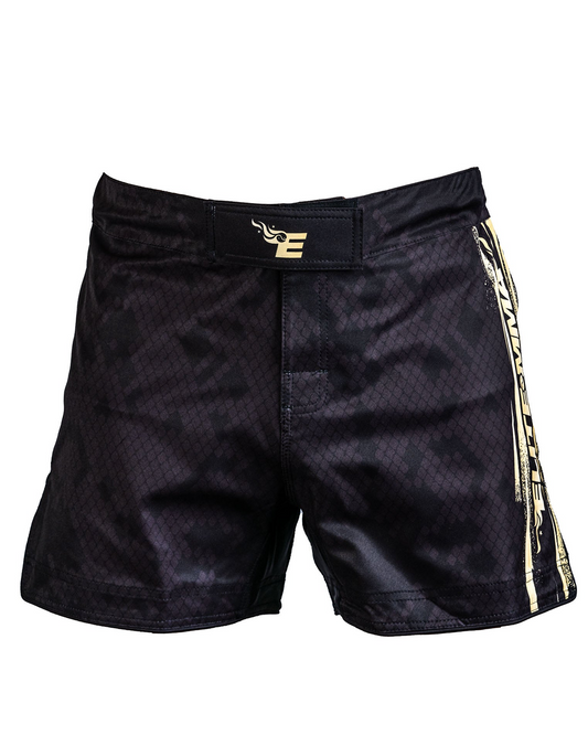 Elite MMA Sun Fight Shorts (Muay Thai Hybrid Cut)