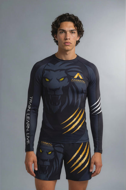 Lion Series Long Sleeve Rash Guard