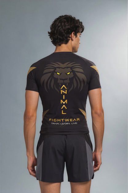 Lion Series Short Sleeve Rash Guards