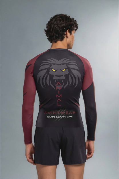 Lion Series Long Sleeve Rash Guard