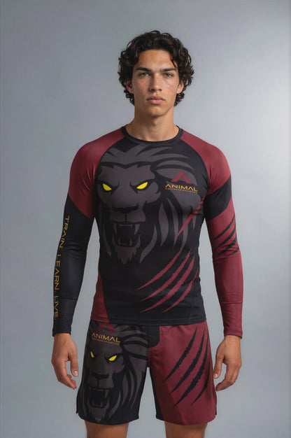 Lion Series Long Sleeve Rash Guard
