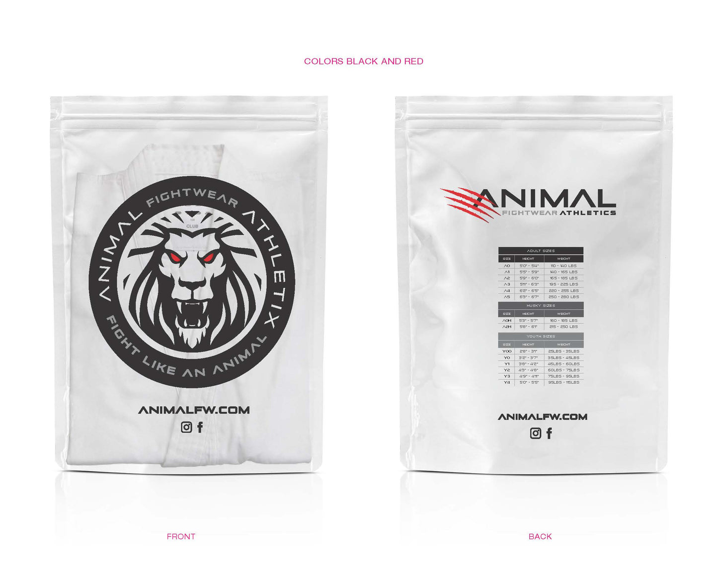 BJJ Gi - ANIMAL - 1001