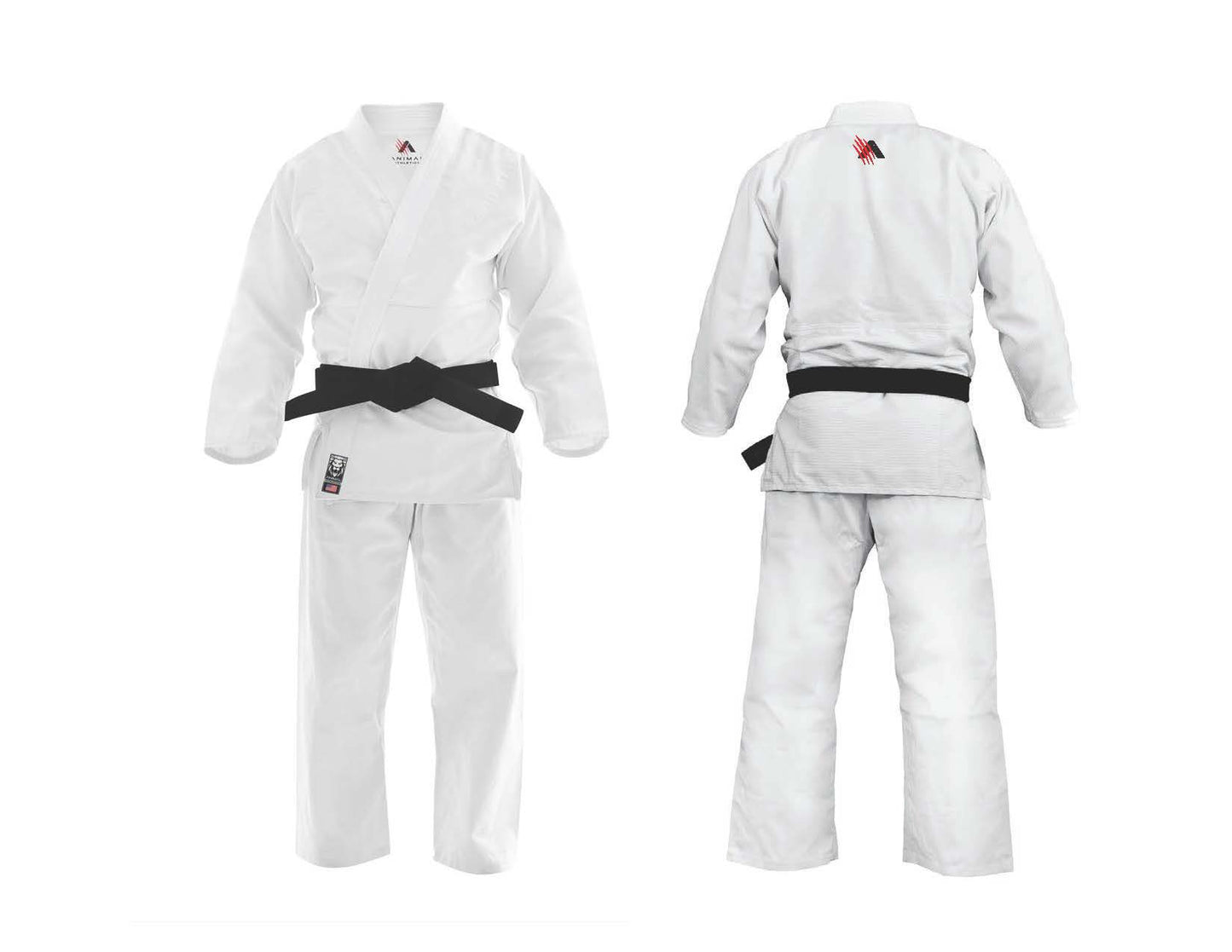 BJJ Gi - ANIMAL -WHITE - 101