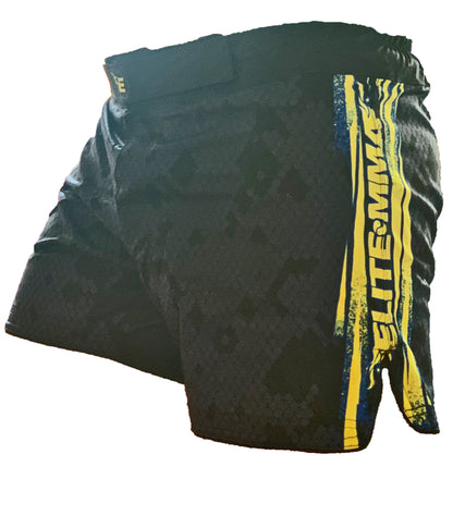 Elite MMA Sun Fight Shorts (Muay Thai Hybrid Cut)